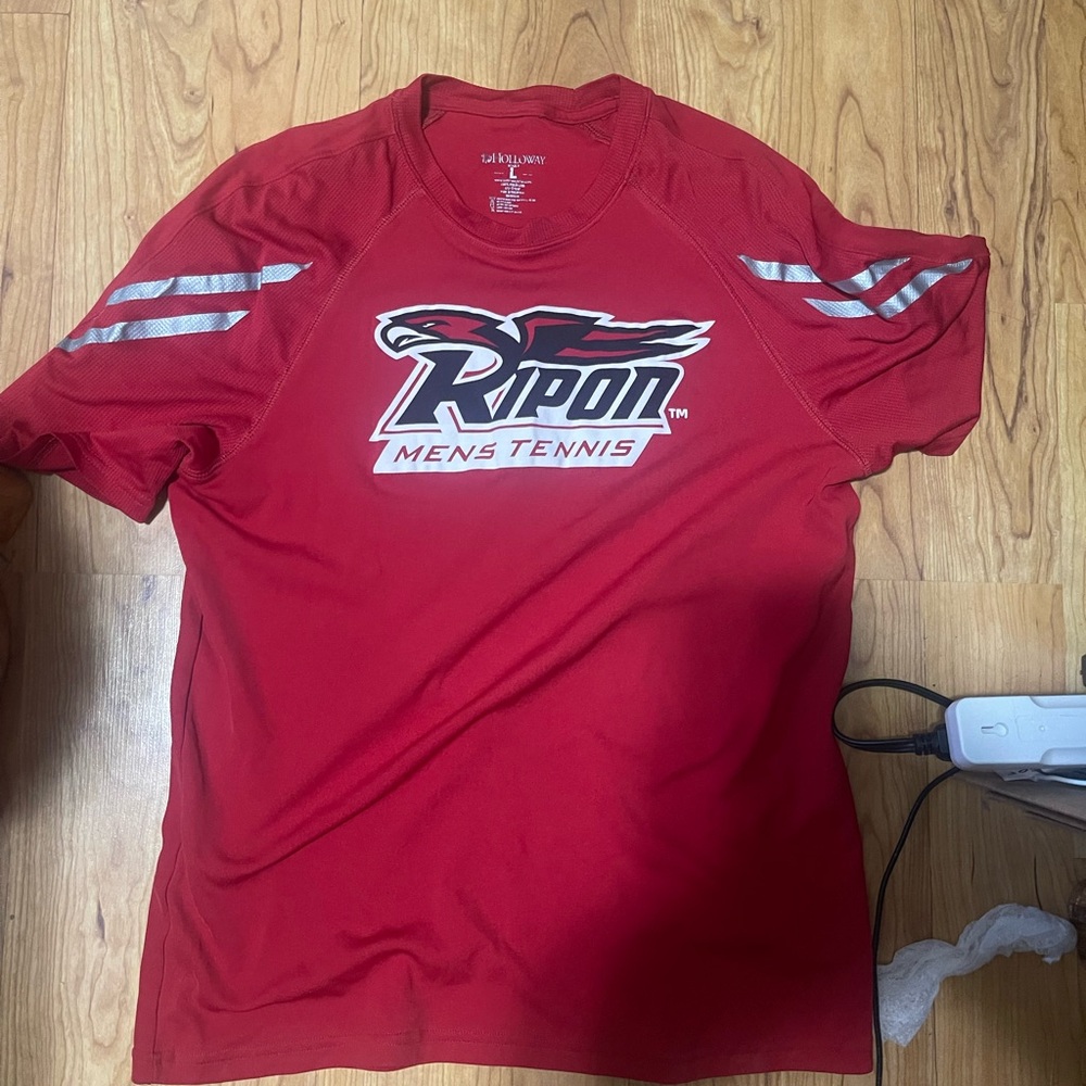 Men's Red Tennis Shirt